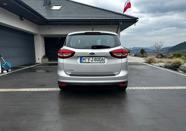 Ford C-MAX cena 44900 przebieg: 173801, rok produkcji 2018 z Skępe małe 704